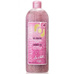 Gel douche gommant au parfum so white revitalisant 940 ml