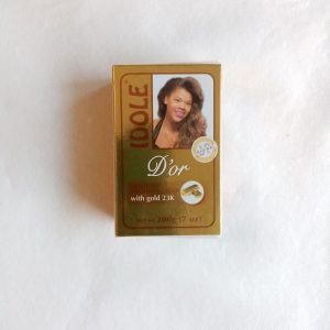 Idole savon with gold 200g
