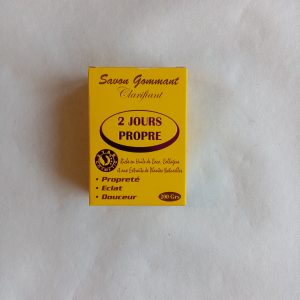 2 jours propre savon gommant à l'huile de coco, collagène 200g
