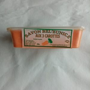 Savon bel'eunice aux 3 carottes 600g