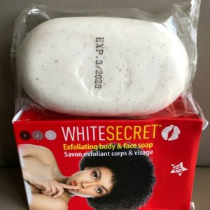White secret savon étui rouge 190 gr