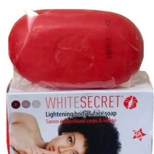 White secret savon étui blanc 190 gr