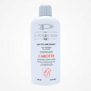 Lait françoise bedon à l'huile de carotte