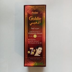 Perlay Goldie marron serum visage éclaircissant réparatrice boutons acnés et anti-taches 30 ml