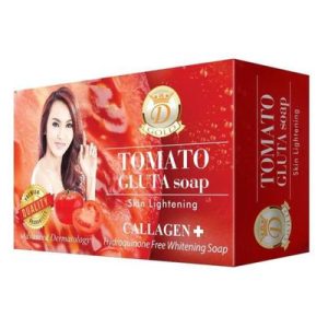 Tomato gluta soap collagen plus 160 g