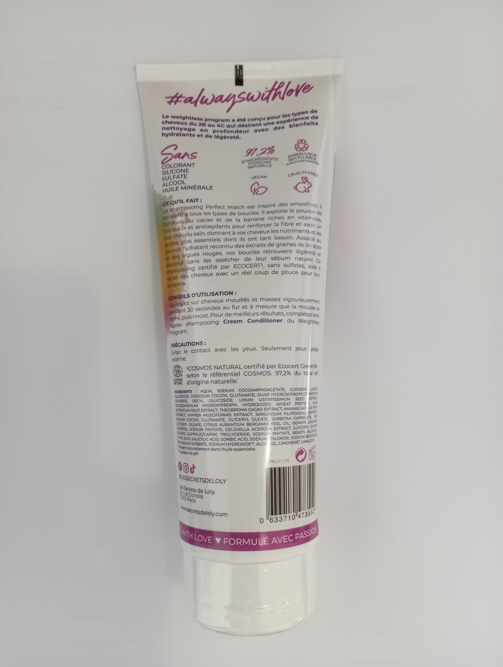 Superfruit shampoo Perfect match 250 ml – Image 2