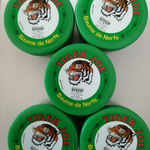 Baume de nerfs tiger joe 130 ml vert lot de 5