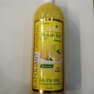 Gel douche gommant eclaircissant citron 970 ml