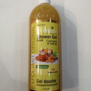Gel douche gommant eclaircissant curcuma et safran 970 ml