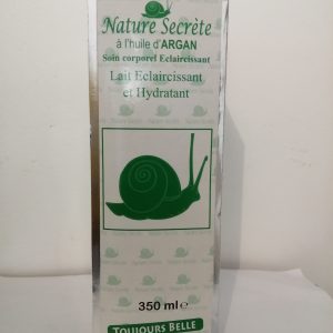 Lait nature secrète à l'huile d'argan 350 ml